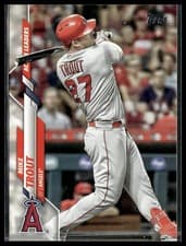 Mike Trout 2020 Topps Update card
