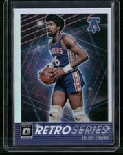 Julius Erving 2018 Panini Donruss Optic Retro Series card