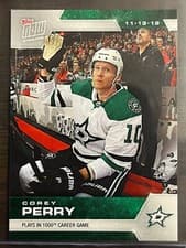 Corey Perry 2019 Topps Now NHL Stickers card