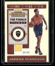 Jordan Clarkson 2019 Panini Contenders card