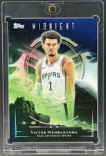 2025-26 Topps Midnight Night Vision Victor Wembanyama #NV-6 card