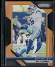 Dan Bailey 2018 Panini Prizm card
