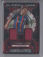 Gavi 2022 Panini Obsidian Cutting Edge Relics card