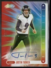 2024 Panini Absolute Spectrum Signatures Justin Tucker #SS-JTR card