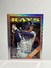 Wander Franco 2023 Topps Silver Pack 1988 Chrome card