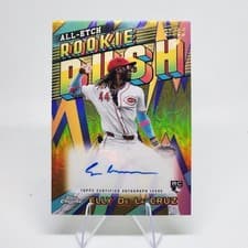 2024 Topps Chrome Update All-Etch Rookie Rush Autograph Elly De La Cruz #CURR-ED card