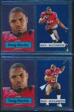 Doug Martin 2012 Topps Chrome 1957 Inserts card