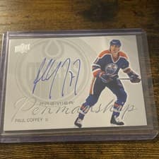 2024-25 Upper Deck Premier Premier Penmanship Paul Coffey #PEN-PC card