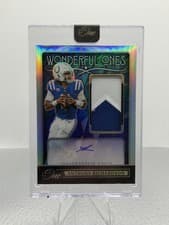 Anthony Richardson 2024 Panini One Wonderful Ones Autographs card