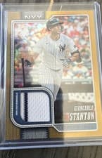 2026 Topps Real One Relics Giancarlo Stanton #341 card