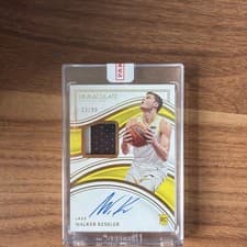 Walker Kessler 2022 Panini Immaculate card