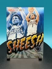 Devin Booker 2023 Panini Hoops Premium Stock Sheesh card