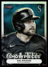 2025 Bowman's Best Bowman Showpieces Cal Raleigh #BS-7 card