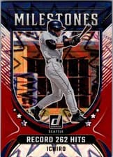 2024 Donruss Milestones Ichiro #10 card