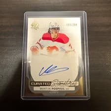 2024-25 SP Authentic Curated Signatures Martin Pospisil #SPC-MP card