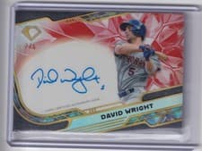 2025 Topps Diamond Icons Icons Chrome Autographs David Wright #ACC-DW card