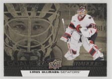 2025-26 Tim Hortons Collectors Series Goalie Etchings Linus Ullmark #GE-5 card