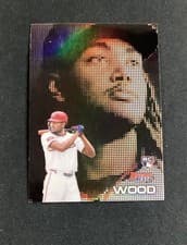 2025 Bowman's Best Pixel Portraits James Wood #P-1 card