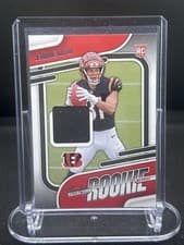 Jermaine Burton 2024 Panini Absolute Absolute Rookie Materials card