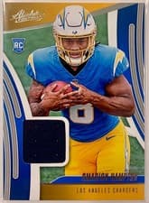 2025 Panini Absolute Absolute Rookie Materials Omarion Hampton #ARM-OHN card