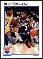 Rory Sparrow 1991-92 Hoops Base Set card