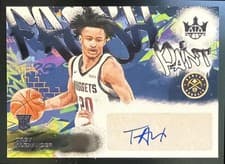 2024-25 Panini Court Kings Fresh Paint Autographs Trey Alexander #FP-ALX card
