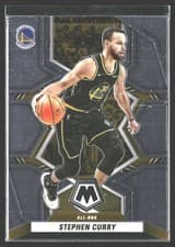 Stephen Curry 2021 Panini Mosaic card