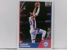 Furkan Korkmaz 2021-22 Panini NBA Sticker & Card Collection Base Set card
