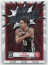 Trae Young 2020 Panini Donruss Optic My House card