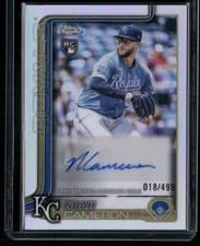 2025 Topps Chrome Update Autographs Noah Cameron #AC-NC card