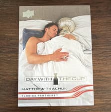 Matthew Tkachuk 2025 Upper Deck Series 2 Day With The Cup card