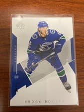 Bo Horvat 2018 SP Authentic card