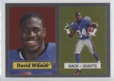 David Wilson 2012 Topps Chrome 1957 Inserts card