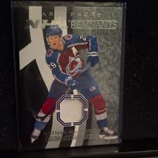 2024-25 Upper Deck Artifacts NHL Remnants Nathan MacKinnon #NR-8 card