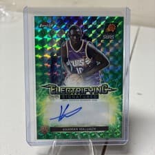 2025-26 Finest Electrifying Signatures Khaman Maluach #ESG-KM card