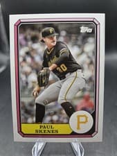 2025 Topps Archives 1987 Topps Boardwalk and Baseball Paul Skenes #87BB-22 card