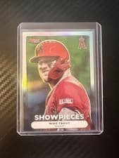 2025 Bowman's Best Bowman Showpieces Mike Trout #BS-9 card