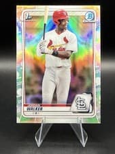 Jordan Walker 2020 Bowman Draft card