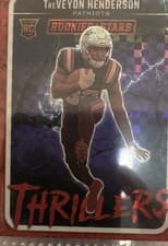 2025 Panini Rookies & Stars Thrillers TreVeyon Henderson #20 card