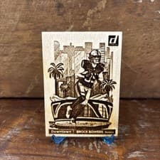 Brock Bowers 2024 Panini Donruss Downtown card