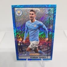 Ferran Torres 2020 Topps Merlin Chrome UEFA Champions League card
