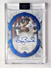 2024 Topps Transcendent Collection Autographs Barry Bonds #TCA-BB card