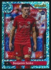Benjamin Sesko 2021 Topps Merlin Chrome UEFA card