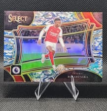 Bukayo Saka 2023 Panini Select Premier League card