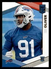 Ed Oliver 2019 Panini Donruss Elite card