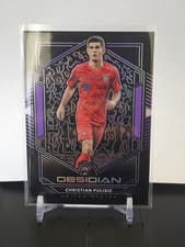 Christian Pulisic 2019 Panini Obsidian card