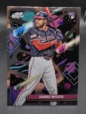2025 Topps Cosmic Chrome Base Set James Wood #1