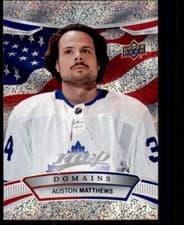 2022 Upper Deck MVP Domains Auston Matthews #NA-2