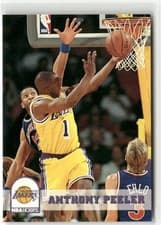1993-94 Hoops Base Set Anthony Peeler #107