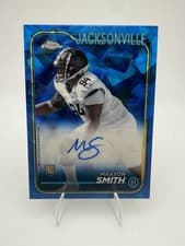 2024 Topps Chrome Sapphire Edition Rookies Autographs Sapphire Maason Smith #RA-MSM card